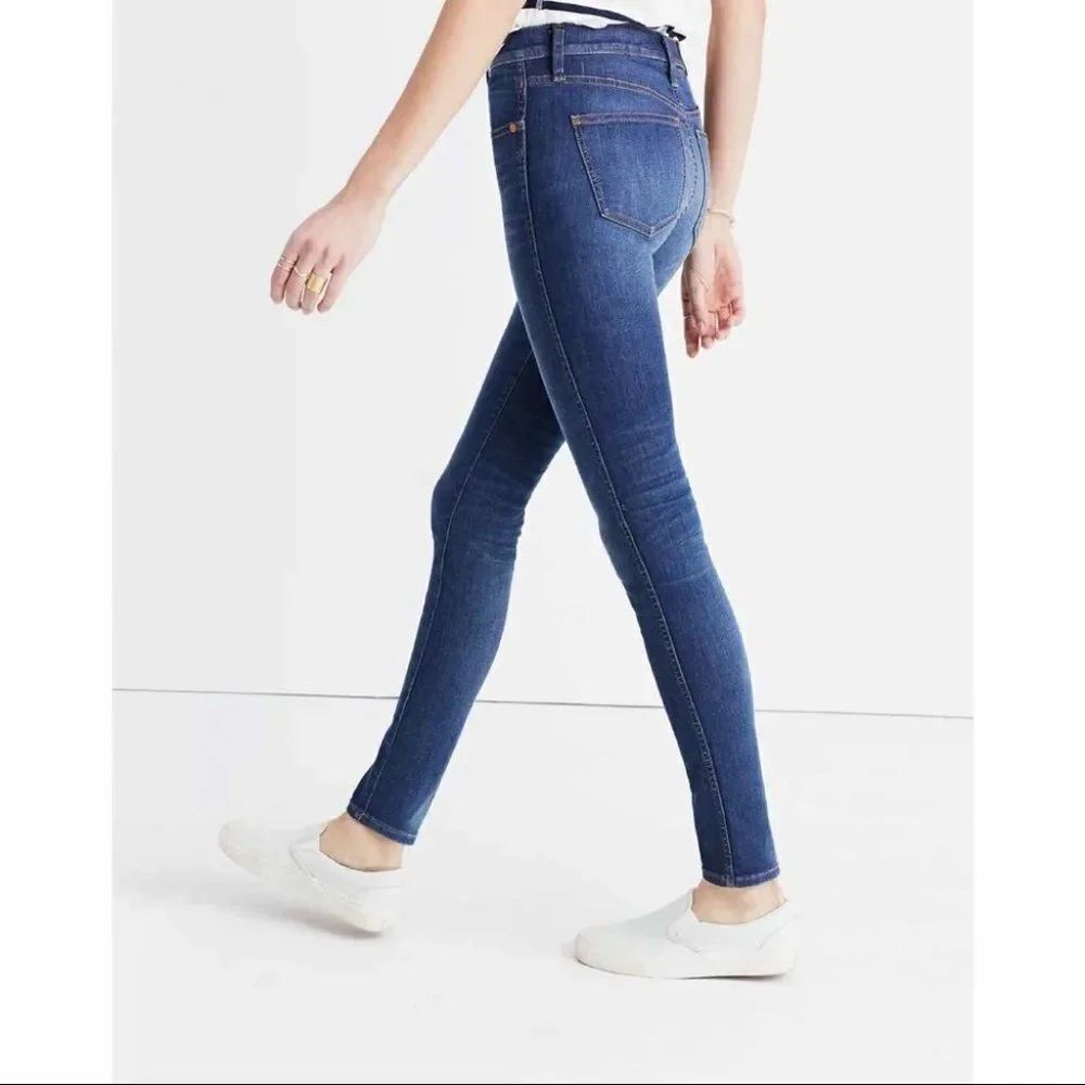 Madewell 9" High-Rise Skinny Jeans in Polly Wash Size 24